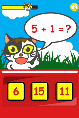 Kätzchen addieren 1,2,3